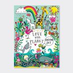 Rachel Ellen Love Our Planet Yazı Seti