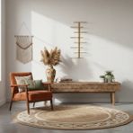 Rack And Cork - Duvar Şaraplık Rafı | 8 Şişe Kapasiteli | Modern Şarap Depolama