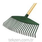 Raco 53747 Plastik Çim Yaprak Tırmığı