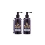 Radical Color New 25/Black Amonyaksız Su Bazlı Saç Boyası 250 Ml 2 Adet Siyah