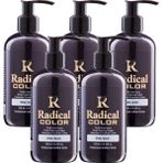 Radical Color New 25/black Amonyaksız Su Bazlı Saç Boyası 250 ml 5 Adet Siyah - Renk Kodu