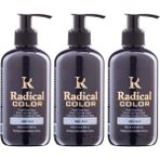 Radical Color New 25/blue Amonyaksız Su Bazlı Saç Boyası 250 ml 3 Adet Mavi - Renk Kodu