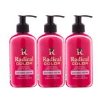 Radical Color New 25/Candypink Amonyaksız Su Bazlı Saç Boyası 250 Ml 3 Adet Şeker Pembesi