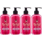 Radical Color New 25/candypink Amonyaksız Su Bazlı Saç Boyası 250 ml 4 Adet Şeker Pembesi - Renk Kodu