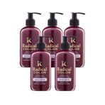 Radical Color New 25/Cheryred Amonyaksız Su Bazlı Saç Boyası 250 Ml 5 Adet Vişne Kızılı