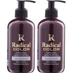 Radical Color New 25/deepred Amonyaksız Su Bazlı Saç Boyası 250 ml 2 Adet Koyu Kızıl - Renk Kodu