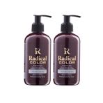 Radical Color New 25/Deepred Amonyaksız Su Bazlı Saç Boyası 250 Ml 2 Adet Koyu Kızıl