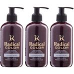 Radical Color New 25/deepred Amonyaksız Su Bazlı Saç Boyası 250 ml 3 Adet Koyu Kızıl - Renk Kodu