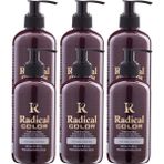 Radical Color New 25/deepred Amonyaksız Su Bazlı Saç Boyası 250 ml 6 Adet Koyu Kızıl - Renk Kodu
