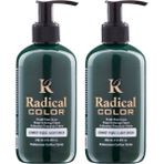 Radical Color New 25/emerald Amonyaksız Su Bazlı Saç Boyası 250 ml 2 Adet Zümrüt Yeşili - Renk Kodu