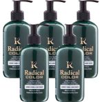 Radical Color New 25/emerald Amonyaksız Su Bazlı Saç Boyası 250 ml 5 Adet Zümrüt Yeşili - Renk Kodu