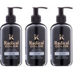 Radical Color New 25/green Amonyaksız Su Bazlı Saç Boyası 250 ml 3 Adet Yeşil - Renk Kodu