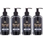 Radical Color New 25/green Amonyaksız Su Bazlı Saç Boyası 250 ml 4 Adet Yeşil - Renk Kodu