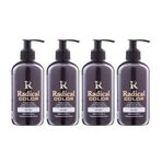 Radical Color New 25/Grey Amonyaksız Su Bazlı Saç Boyası 250 Ml 4 Adet Gri