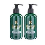 Radical Color New 25/Limegreen Amonyaksız Su Bazlı Saç Boyası 250 Ml 2 Adet Limon Yeşili