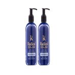 Radical Color New 25/Midnightblue Amonyaksız Su Bazlı Saç Boyası 250 Ml 2 Adet Gece Mavisi