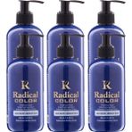 Radical Color New 25/midnightblue Amonyaksız Su Bazlı Saç Boyası 250 ml 6 Adet Gece Mavisi - Renk Kodu