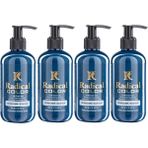 Radical Color New 25/oceanblue Amonyaksız Su Bazlı Saç Boyası 250 ml 4 Adet Okyanus Mavi - Renk Kodu