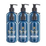 Radical Color New 25/Oceanblue Amonyaksız Su Bazlı Saç Boyası 250 Ml 6 Adet Okyanus Mavi