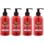 Radical Color New 25/orange Amonyaksız Su Bazlı Saç Boyası 250 ml 4 Adet Turuncu - Renk Kodu