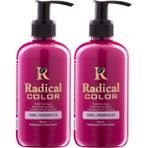Radical Color New 25/pink Amonyaksız Su Bazlı Saç Boyası 250 ml 2 Adet Pembe - Renk Kodu