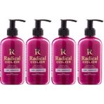 Radical Color New 25/pink Amonyaksız Su Bazlı Saç Boyası 250 ml 4 Adet Pembe - Renk Kodu