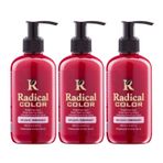 Radical Color New 25/Pomegranate Amonyaksız Su Bazlı Saç Boyası 250 Ml 3 Adet Nar Çiçeği