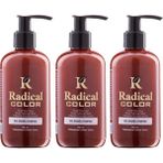 Radical Color New 25/pumpkin Amonyaksız Su Bazlı Saç Boyası 250 ml 3 Adet Bal Kabağı - Renk Kodu