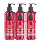 Radical Color New 25/Red Amonyaksız Su Bazlı Saç Boyası 250 Ml 6 Adet Kırmızı