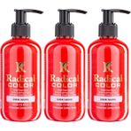 Radical Color New 25/salmon Amonyaksız Su Bazlı Saç Boyası 250 ml 3 Adet Somon - Renk Kodu