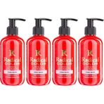 Radical Color New 25/salmon Amonyaksız Su Bazlı Saç Boyası 250 ml 4 Adet Somon - Renk Kodu