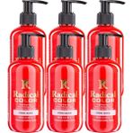 Radical Color New 25/salmon Amonyaksız Su Bazlı Saç Boyası 250 ml 6 Adet Somon - Renk Kodu