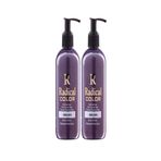 Radical Color New 25/Silver Amonyaksız Su Bazlı Saç Boyası 250 Ml 2 Adet Gümüş
