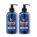 Radical Color New 25/Turquoise Amonyaksız Su Bazlı Saç Boyası 250 Ml 2 Adet Turkuaz
