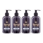 Radical Color New 25/Violet Amonyaksız Su Bazlı Saç Boyası 250 Ml 4 Adet Mor