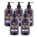 Radical Color New 25/Violet Amonyaksız Su Bazlı Saç Boyası 250 Ml 5 Adet Mor