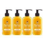 Radical Color New 25/Yellow Amonyaksız Su Bazlı Saç Boyası 250 Ml 4 Adet Sarı