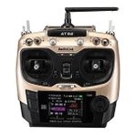 Radiolink At9S Pro 2.4 Ghz 10/12 Kanal Dsss/Fhss Radio Kontrol Uzaktan Kumanda +R9Ds Alıcı w/TBS Crossfire Altın