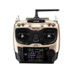 Radiolink AT9S Pro 2.4ghz 10/12 Kanal Dsss/fhss Radio Kontrol Uzaktan Kumanda +R9DS Alıcı W/tbs Crossfire Altın (3.4km Kontrol Mesafesi) - Sarı