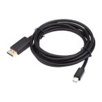 RADION CA-4560 Mini Displayport To Displayport Dönüştürücü Kablo 1.5 Metre Siya