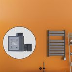 Radiva 500x800 Antrasit Ktx3 300 W Bora Bora Elektrikli Havlupan