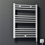 Radiva 50x70 cm Haiti Krom Elektrikli Havlupan