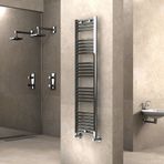Radiva Haiti 400x1500 mm Düz Krom Havlupan