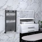 Radiva Haiti 600x1000 mm Düz Antrasit Havlupan
