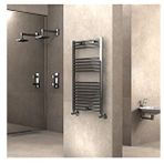Radiva Haiti 600x1000 mm Düz Krom Havlupan