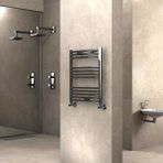 Radiva Haiti 600x700 mm Düz Krom Havlupan