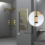 Radiva Haiti Altın Renkli 600x1200 mm Havlupan