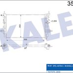 Radyatör Astra G 1.6 Z16xep Ac Mek 600x375x26