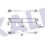 Radyatör Duster Iı ; Logan Iı ; Sandero Iı Lt 1.5dcı Al/brz 448x83x26