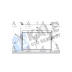 Radyatör Klima Starex 98-08 / H-100 94-06 Minibüs / H-100 97-04 Kamyonet 12 Mm Uyumlu